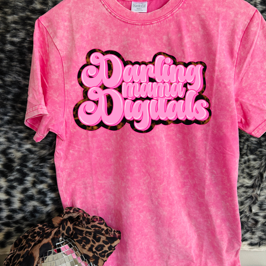 Blanksful Pink acid wash