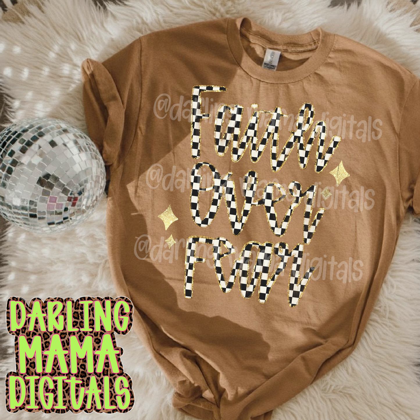 Painted faith over fear