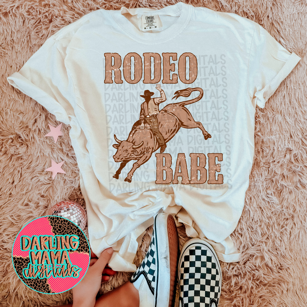 LC Distressed rodeo babe – Darling Mama Digitals
