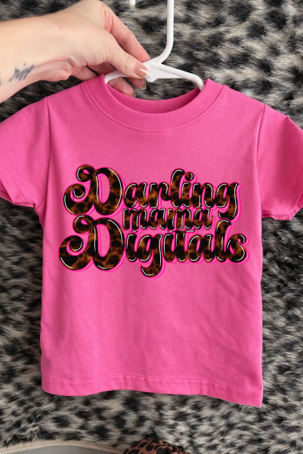 Rabbit skin hot pink