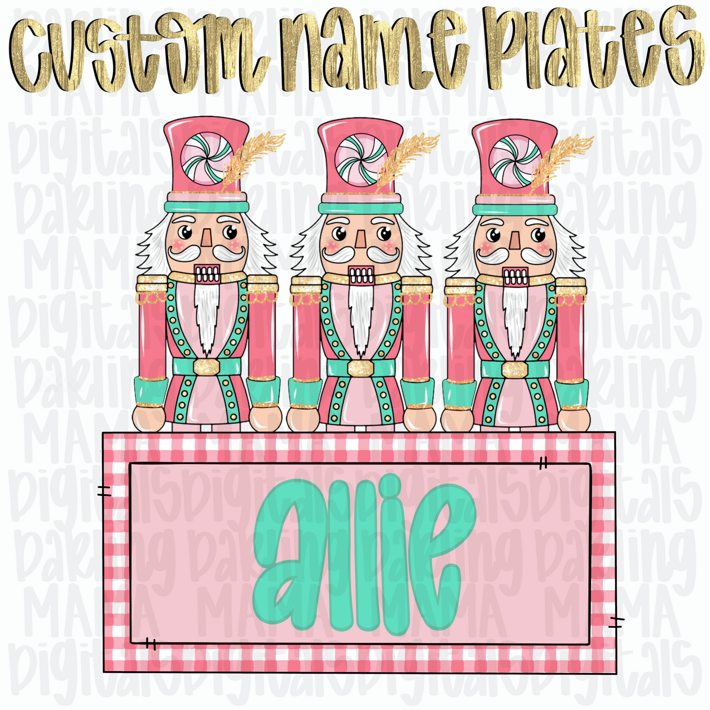 Custom pink nutcracker