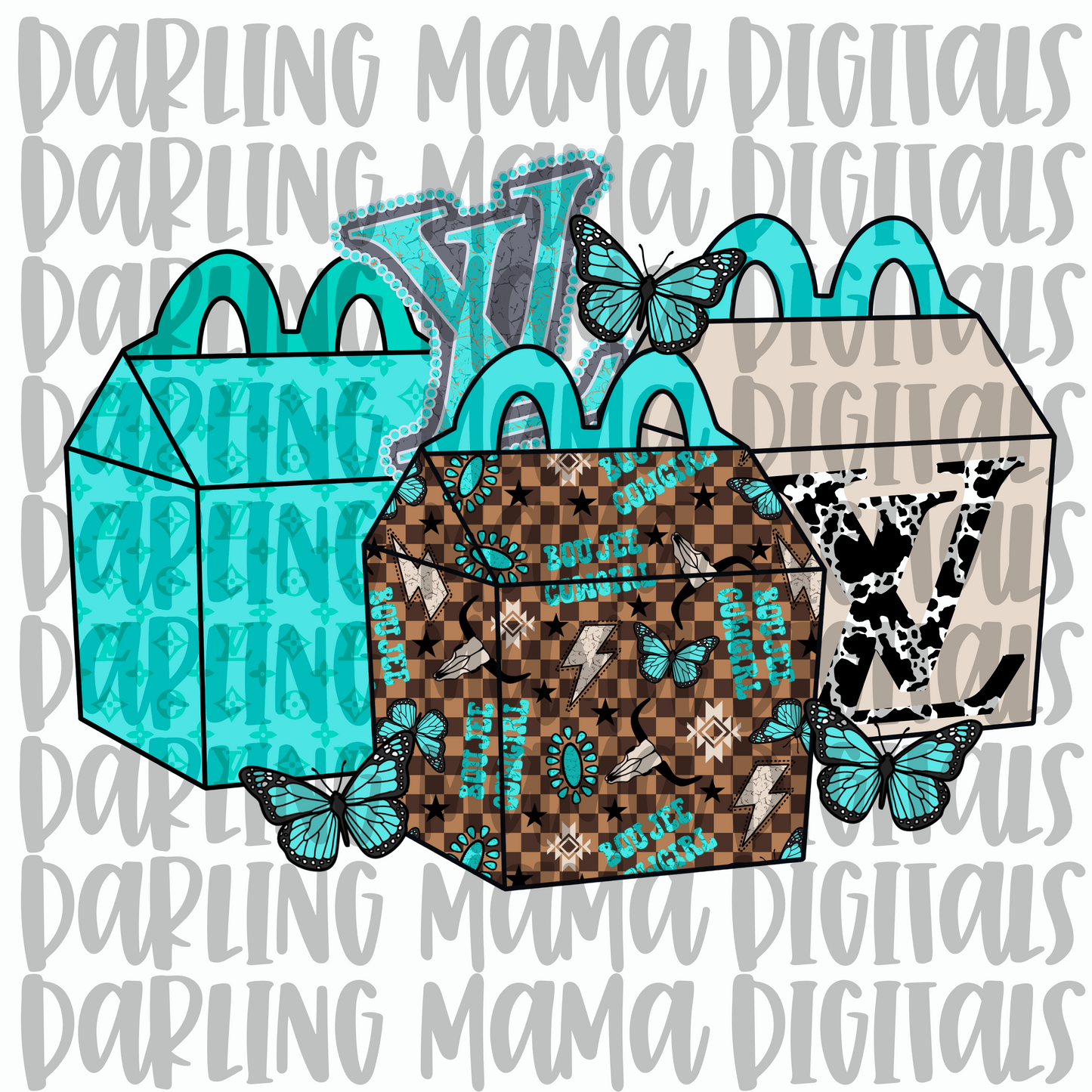 LC Boujee Cowgirl Happy Meal