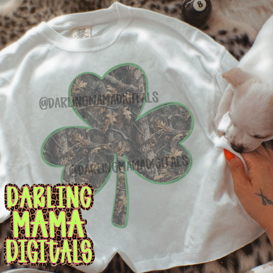 Camo shamrock