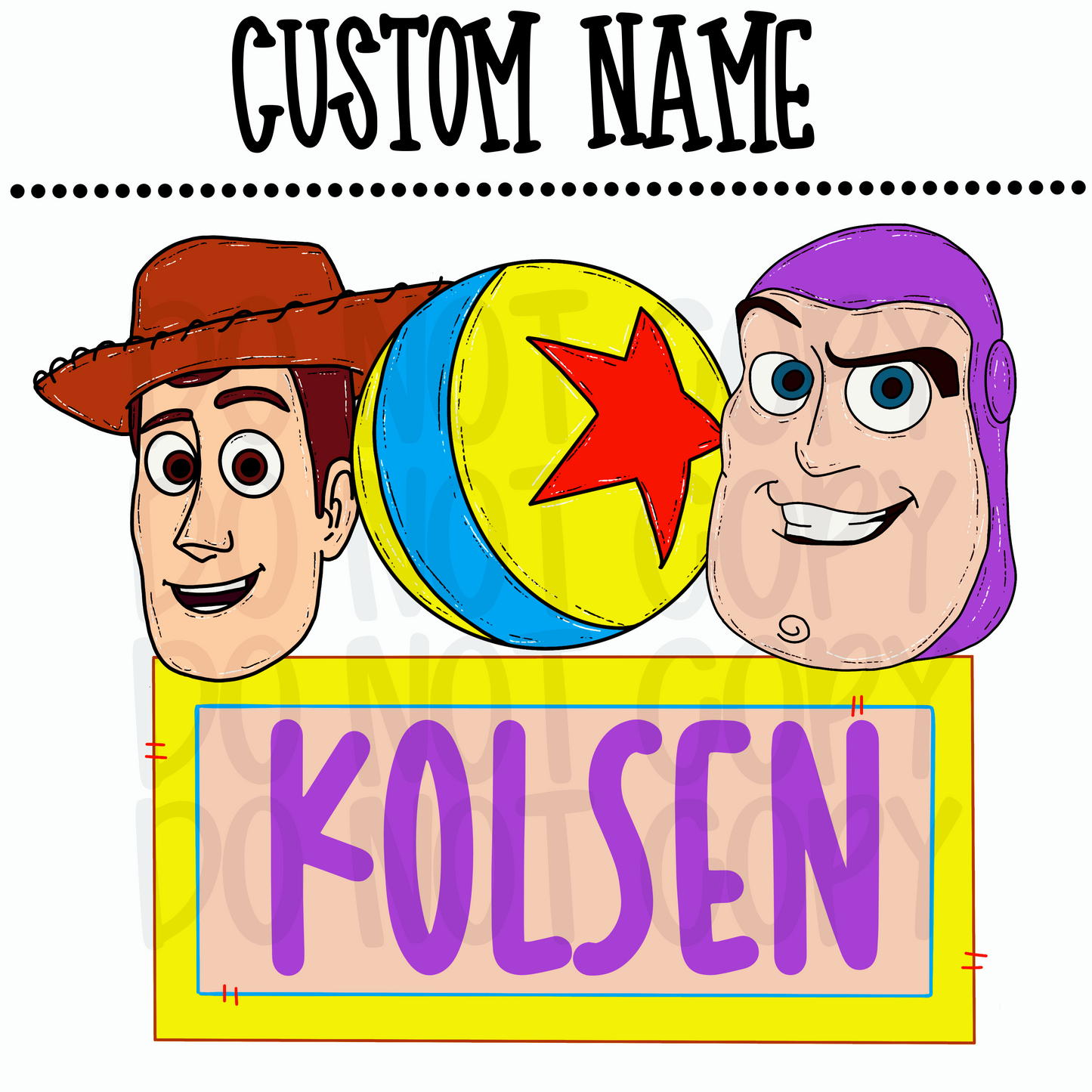 Custom T*y Story Name