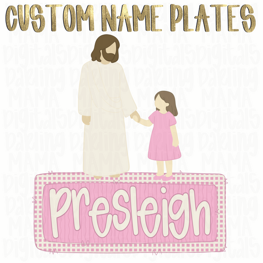 Custom Jesus and little girl