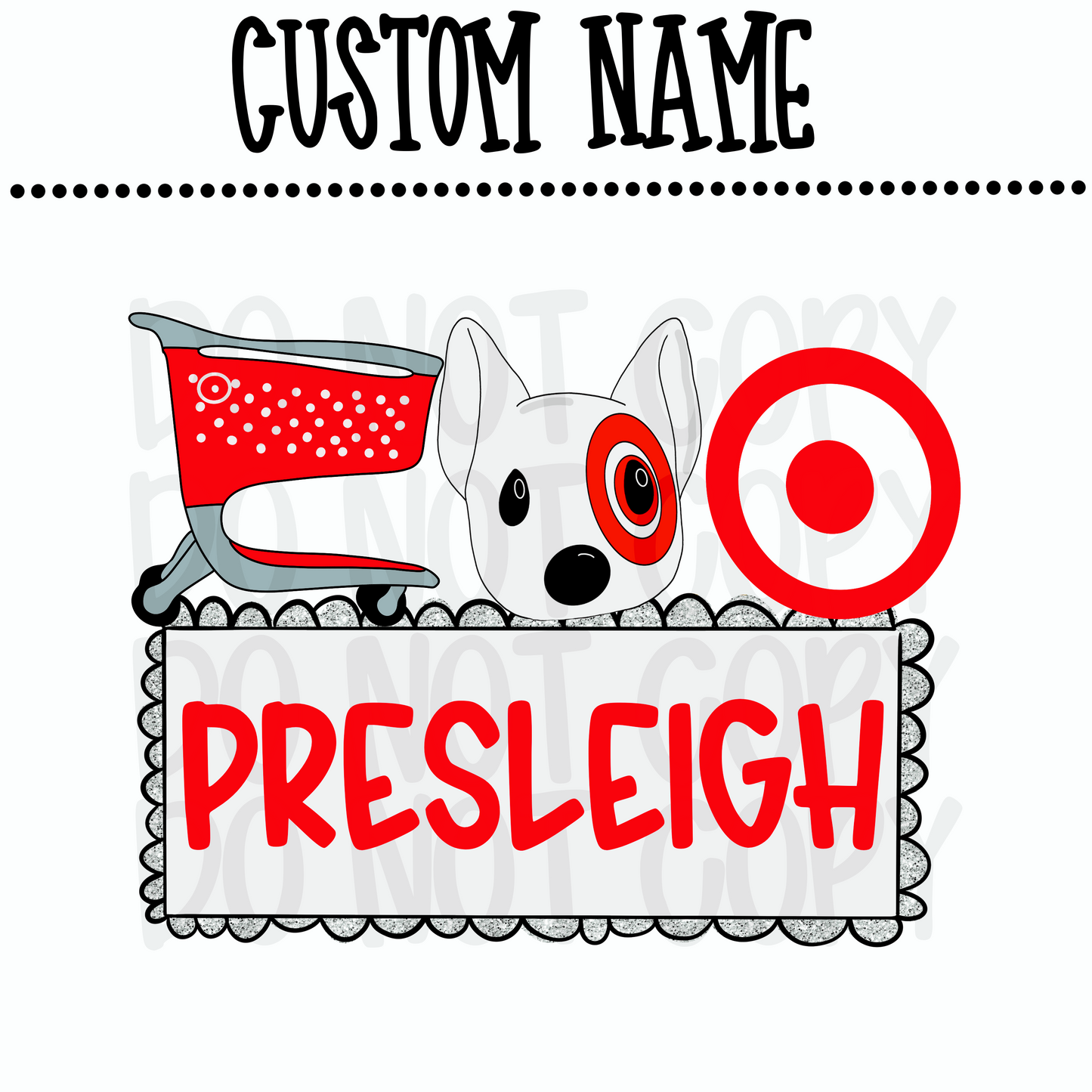 Custom T*rget Girl Name