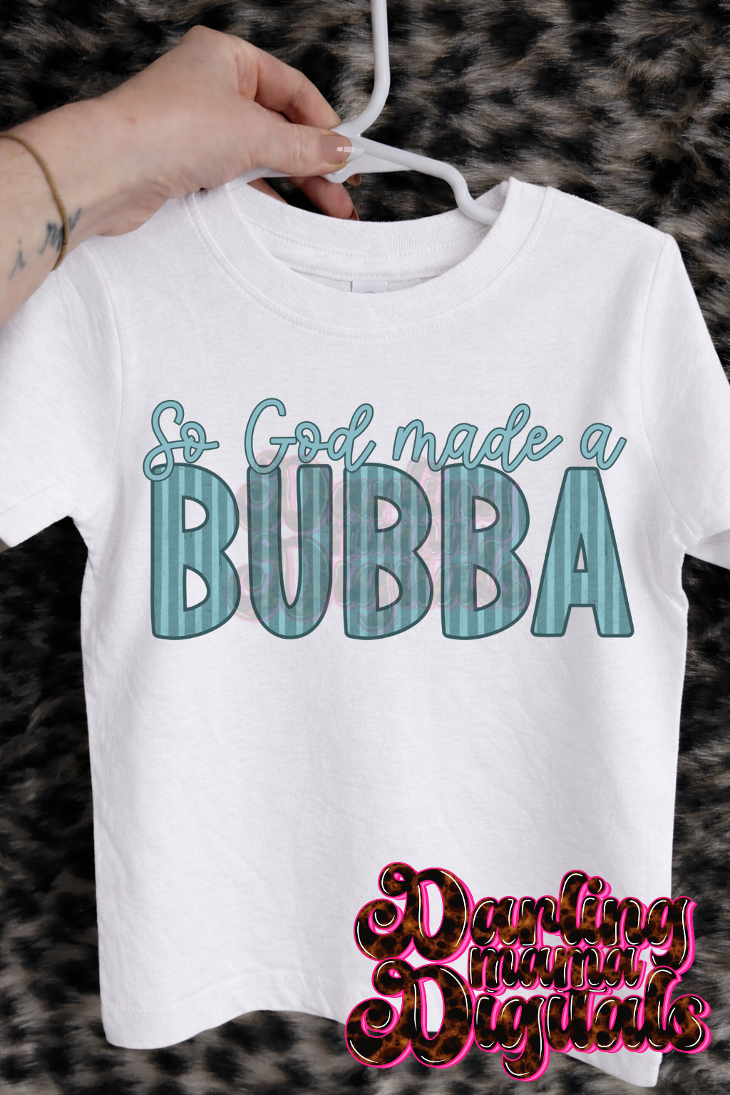 So God made a bubba blue stripes
