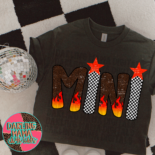 Fire Checkered Cheetah Mini
