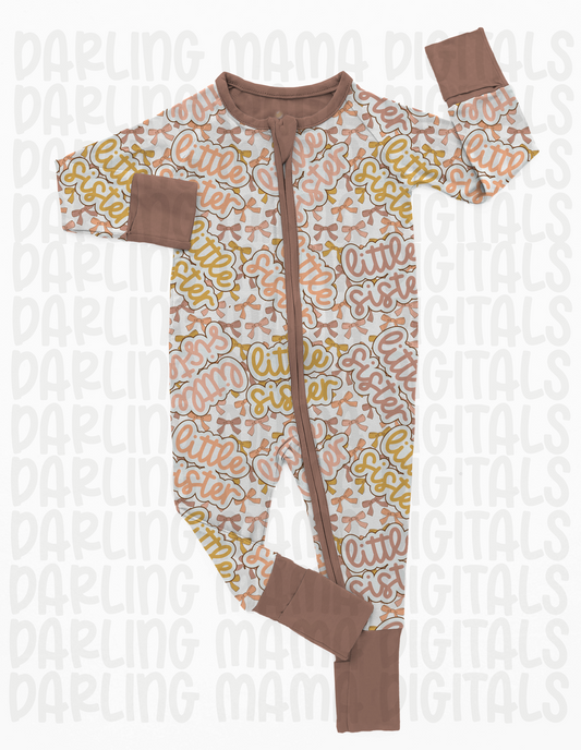 Little Sister Bow Seamless File