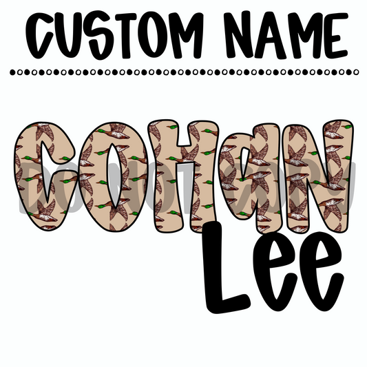 Custom Duck Name