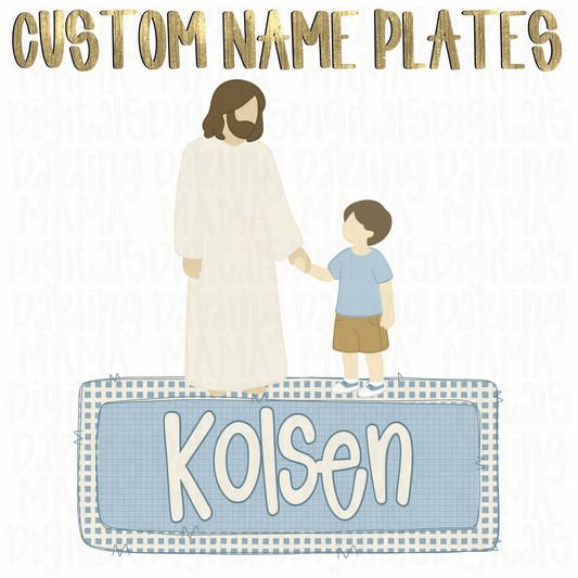 Custom Jesus and little boy