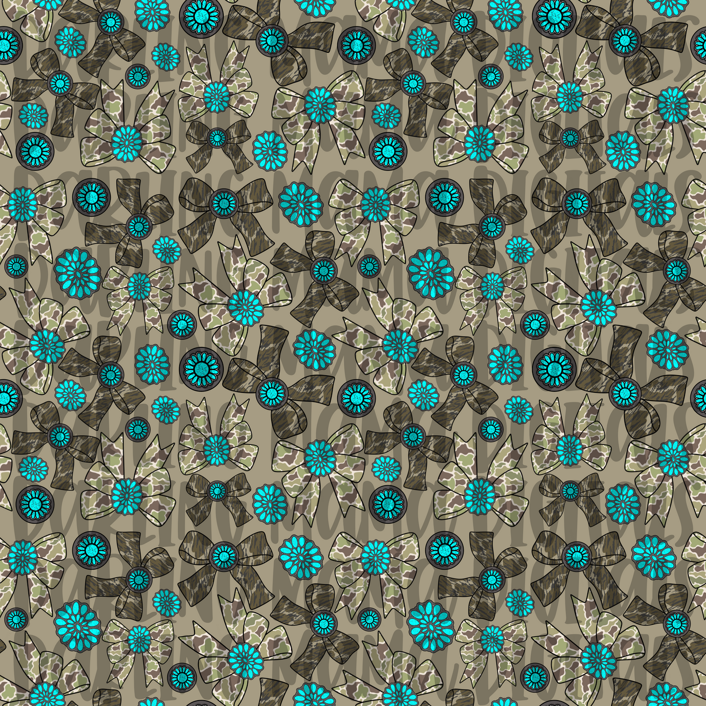 Multi Camo Bow Seamless File