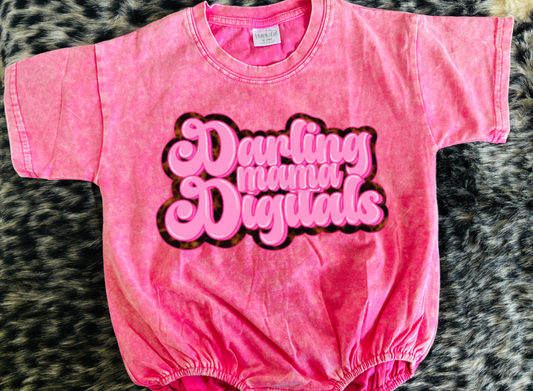 Blanksful pink acid wash