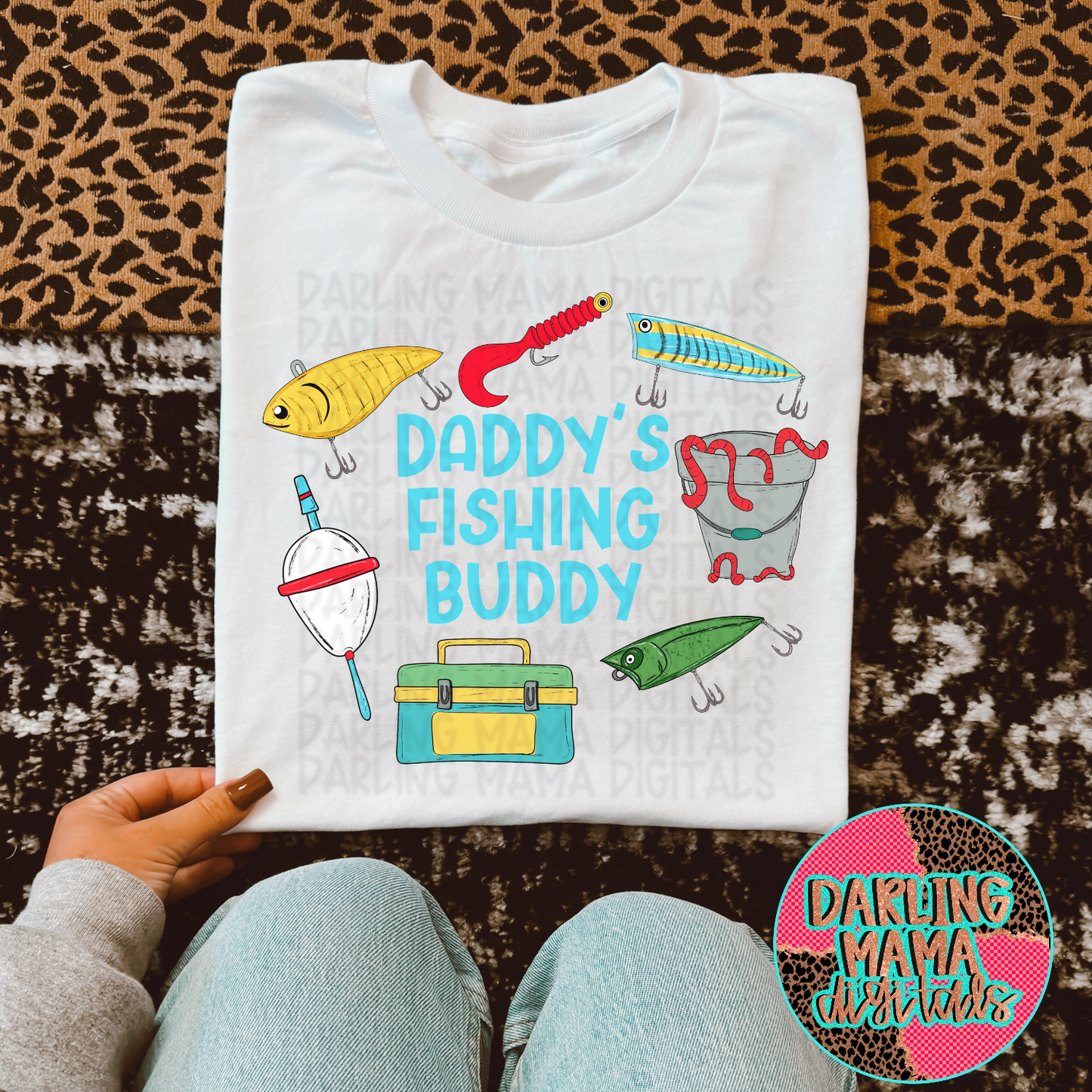 Blue Daddy’s fishing buddy