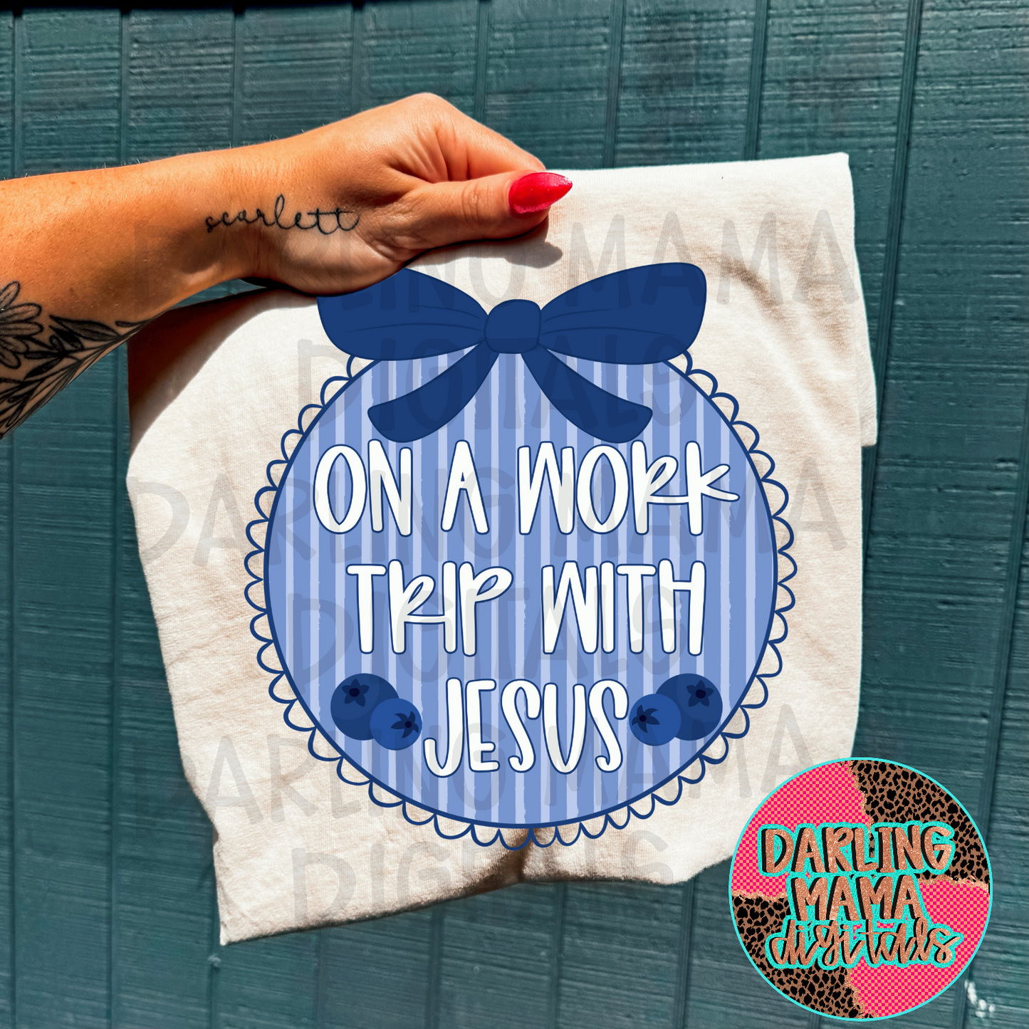 On a work trip with Jesus