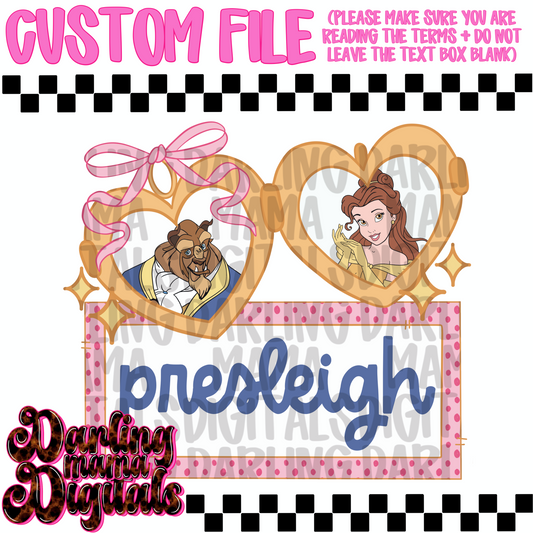 Custom beauty and beast