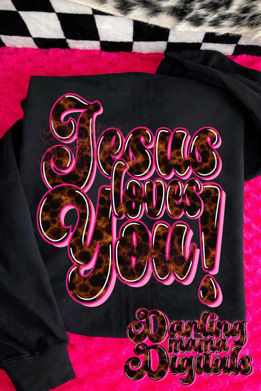 Tortoise shell Jesus loves you