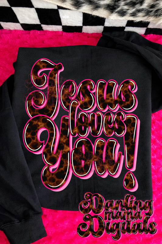 Tortoise shell Jesus loves you