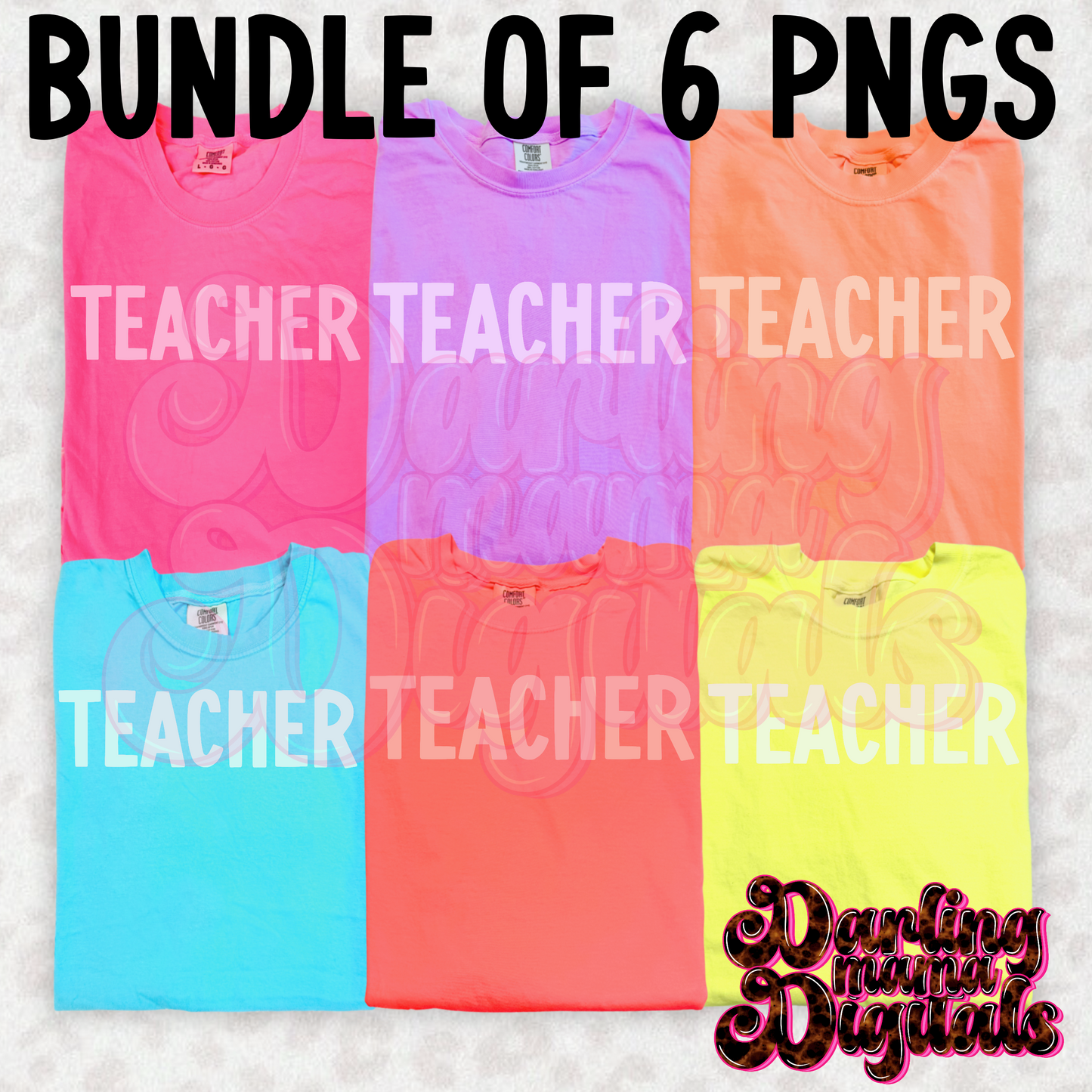 Neon Teacher Bundle