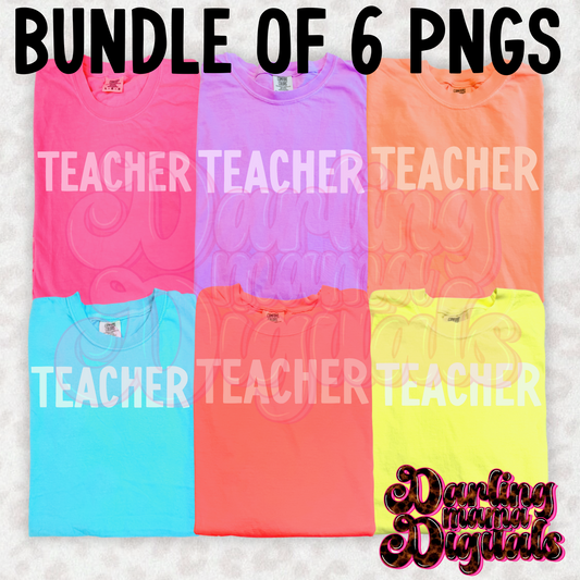 Neon Teacher Bundle