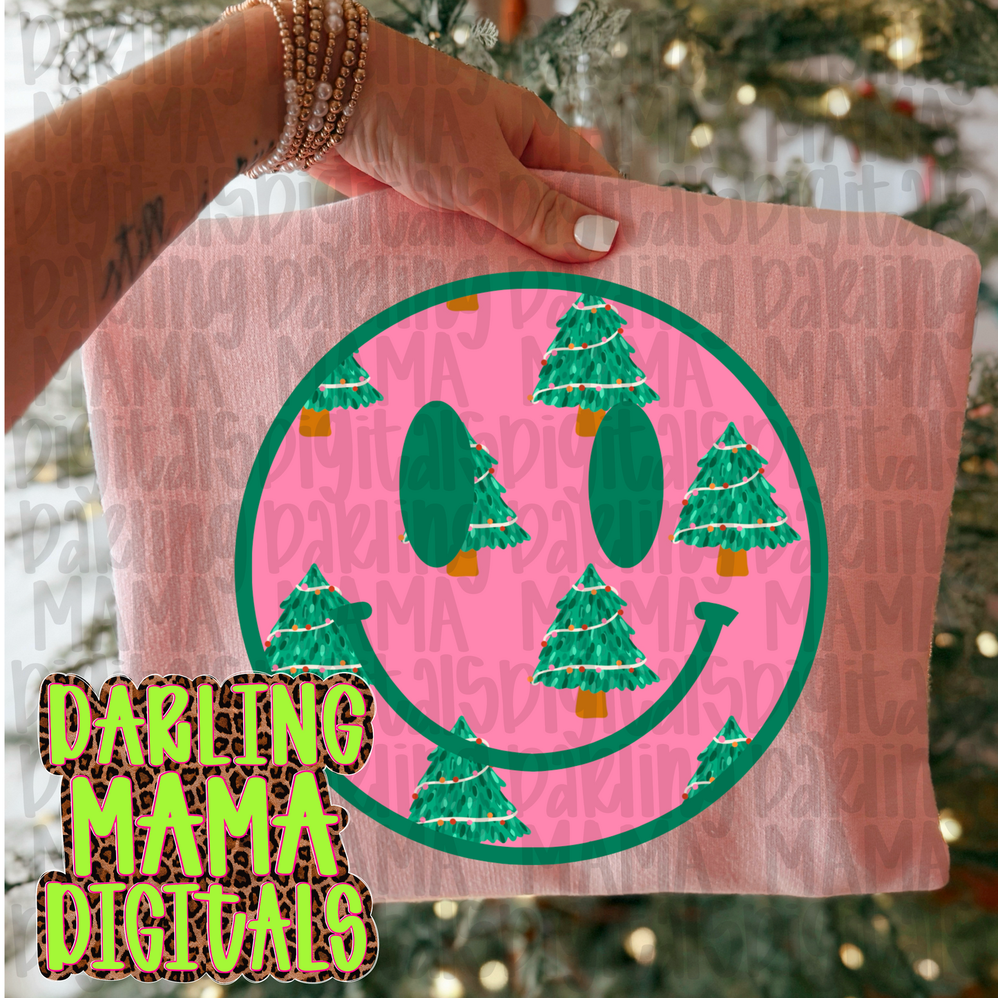 Christmas tree smiley