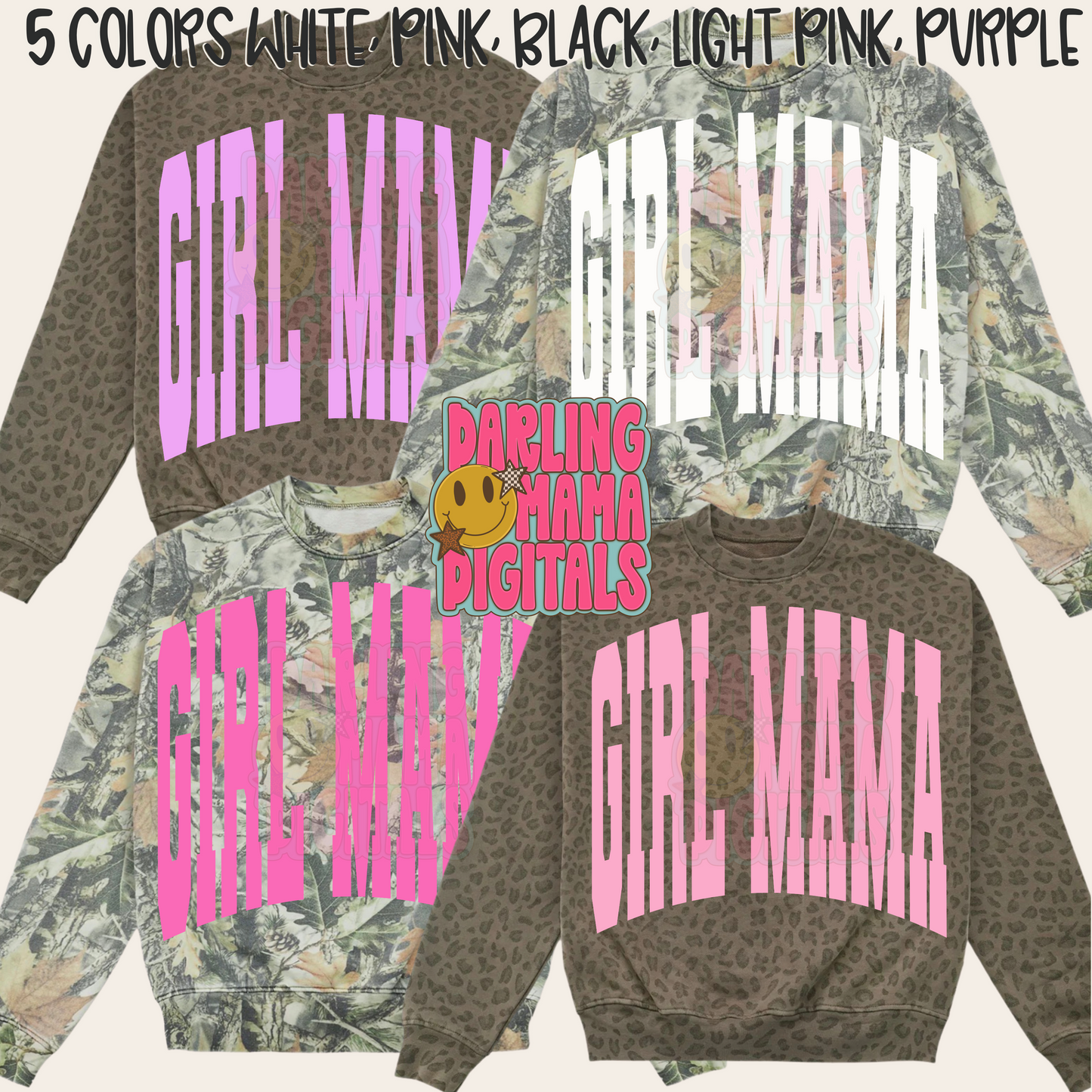 Girl mama Bundle of 5