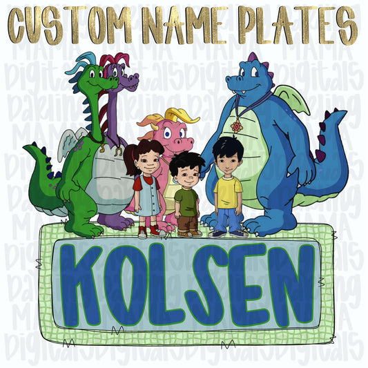 Custom boy dragon tales