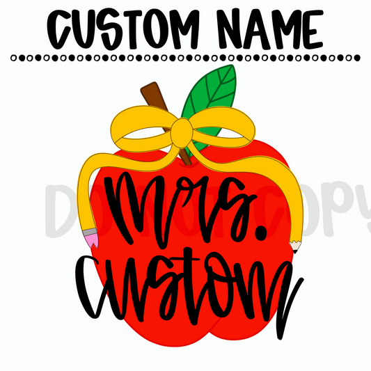 Apple Custom Name