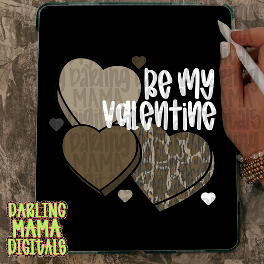 Bottomland camo be my valentine