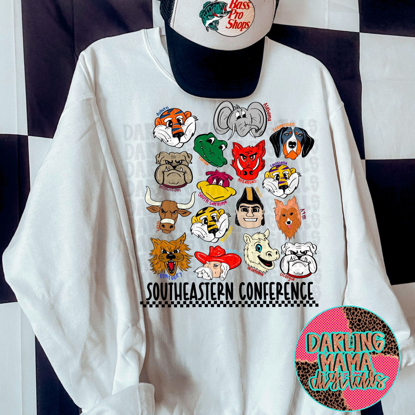 S*E*C Checkered Collage