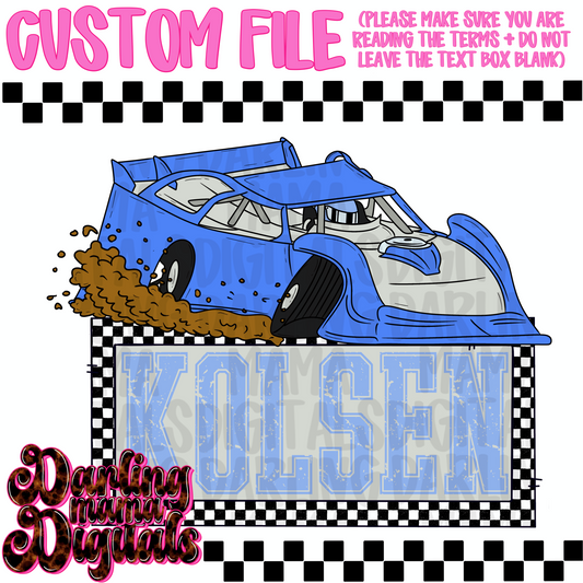 Custom dirt car