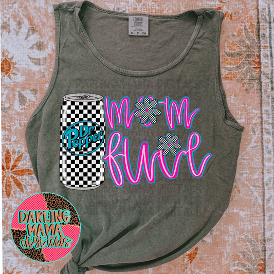 Checkered Drink DP Mom Fuel