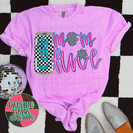 Checkered Drink DC Mom Fuel