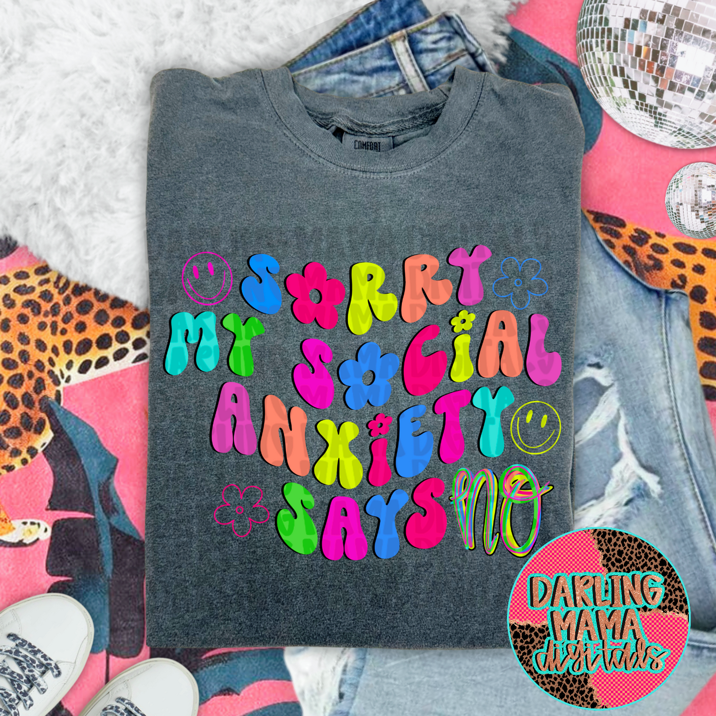 Sorry my social anxiety says no