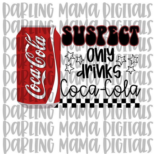 Suspect Only Drinks Coca Cola