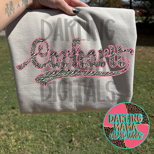 Zebra Script C*rhartt