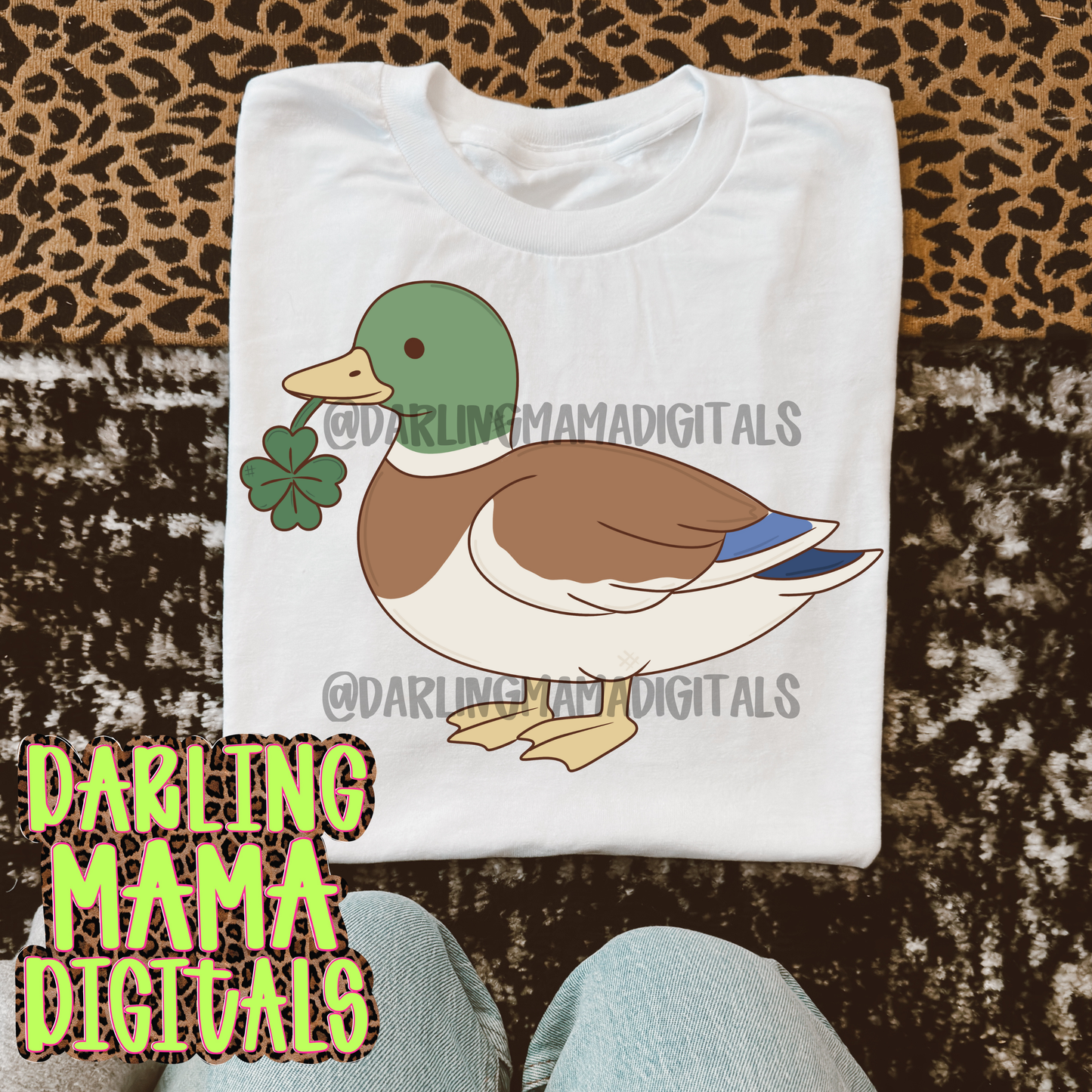 Mallard 4 leaf clover