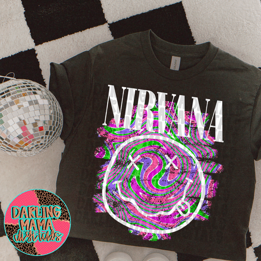 Distressed Neon N*rvana