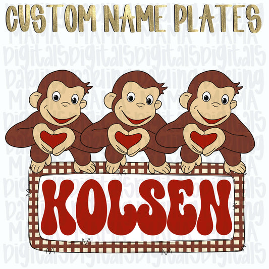 Custom curious George