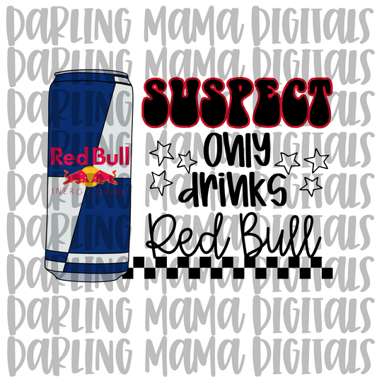 Suspect only drinks Redbull