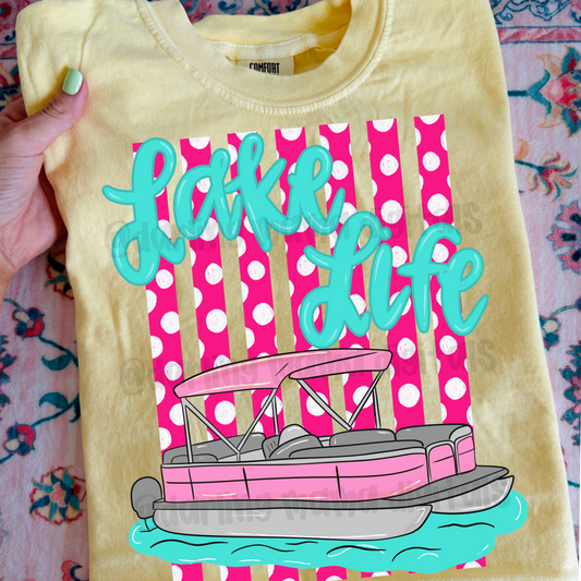 Polka Dot Lake Life
