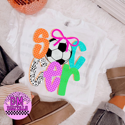 Preppy Print Soccer