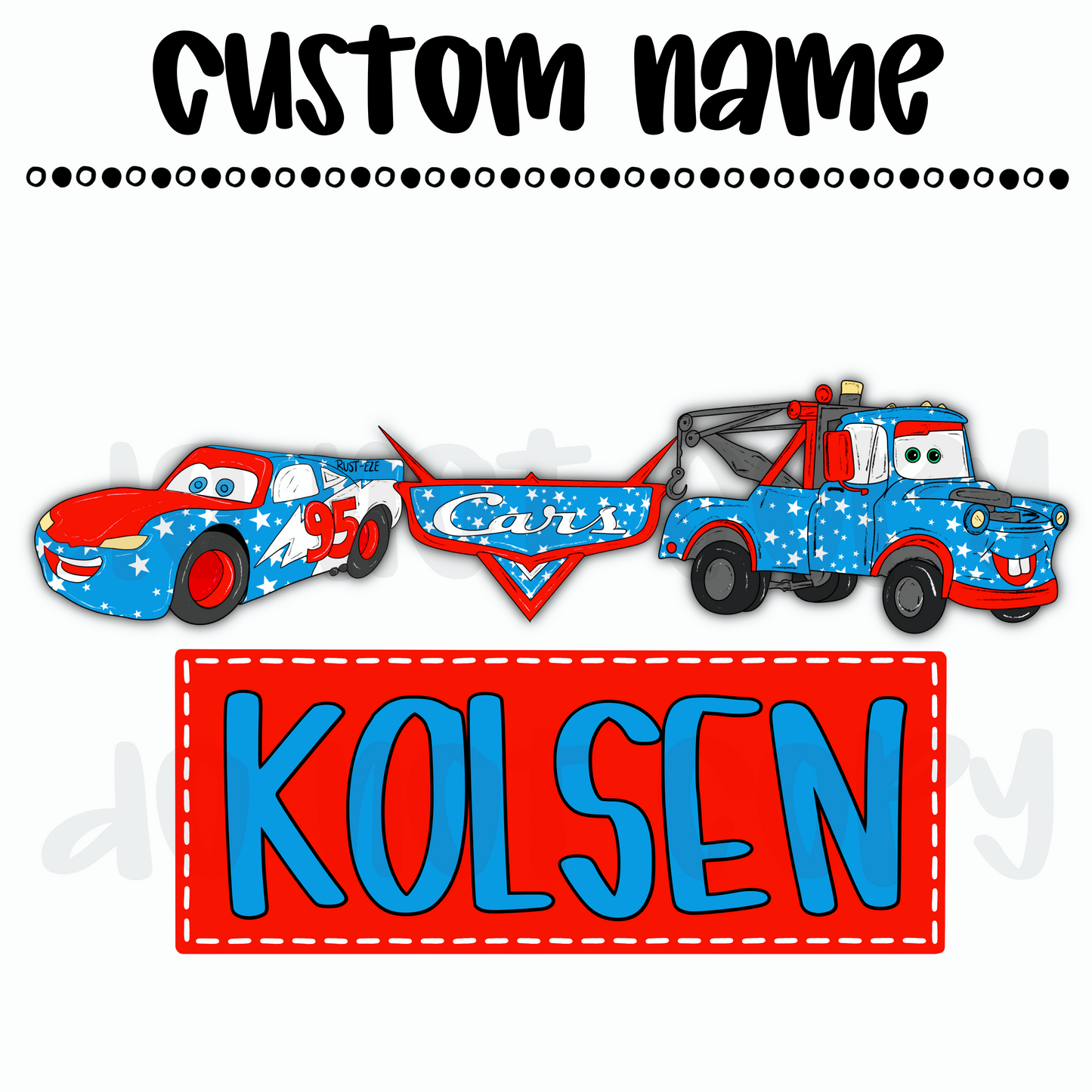 American Cars Custom Name
