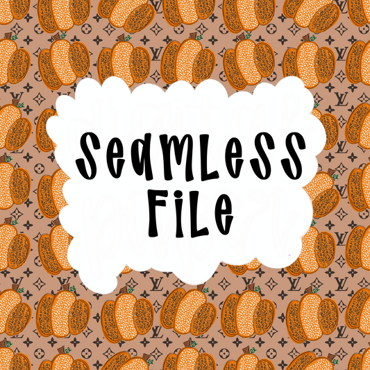 Boujee Pumpkin Seamless