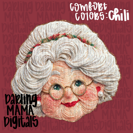 LIMITED texture Mrs. Claus