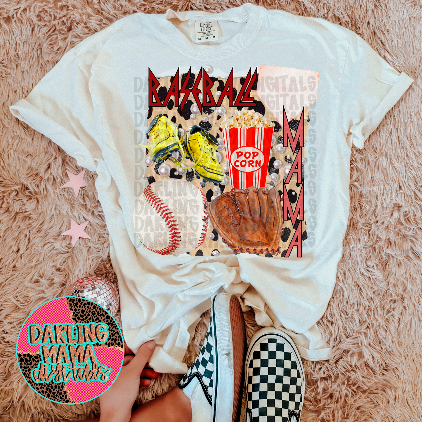 Baseball Mama Collage