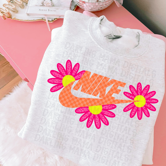 Orange Checkered Daisy N***