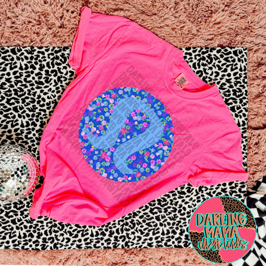 Blue Ditsy Floral L*l*