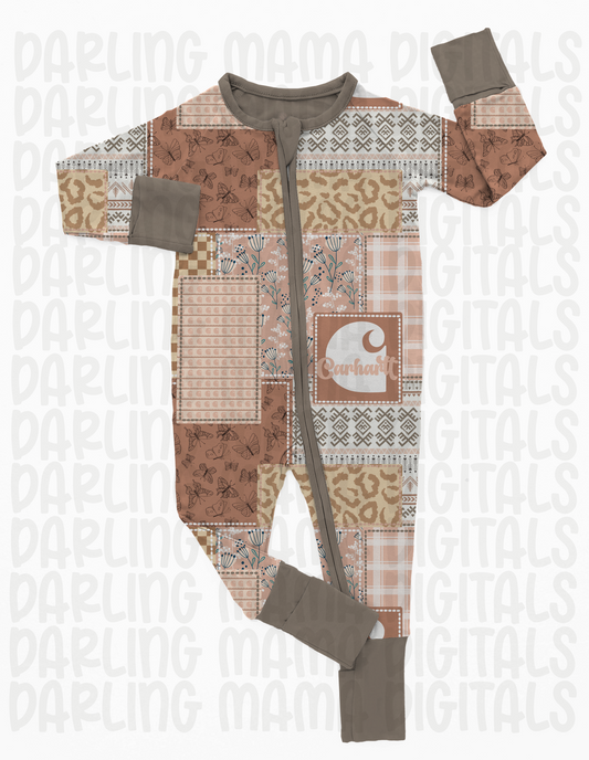 Boho Butterfly C*rhar** Patch Work Seamless File