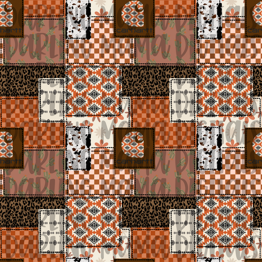 Rustic C*rhar** Patchwork Seamless File